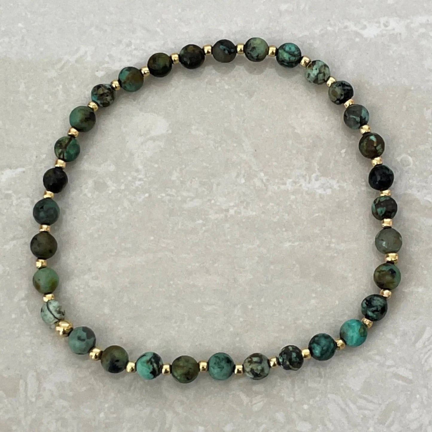 African Turquoise Energy Bracelet - Uplift Beads