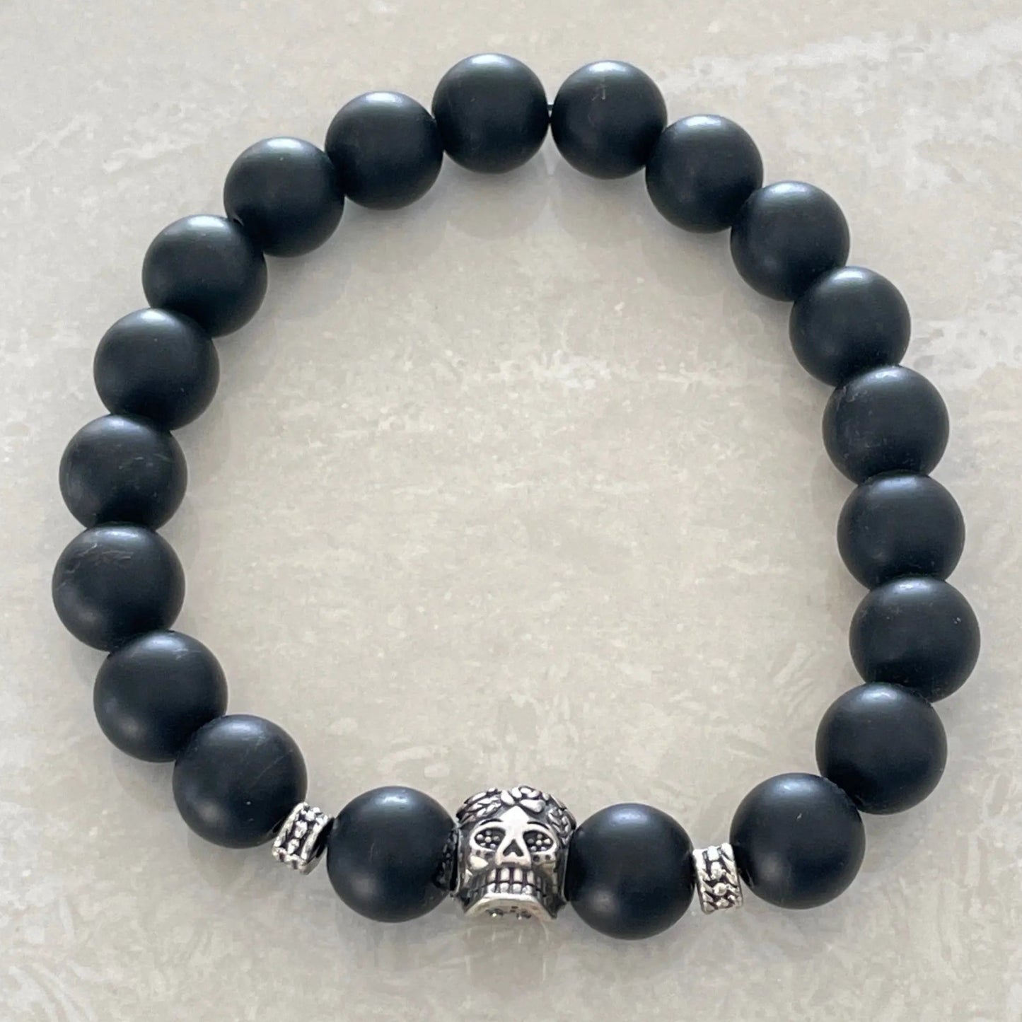 Dia de Muertos Sugar Skull Bracelet - Uplift Beads