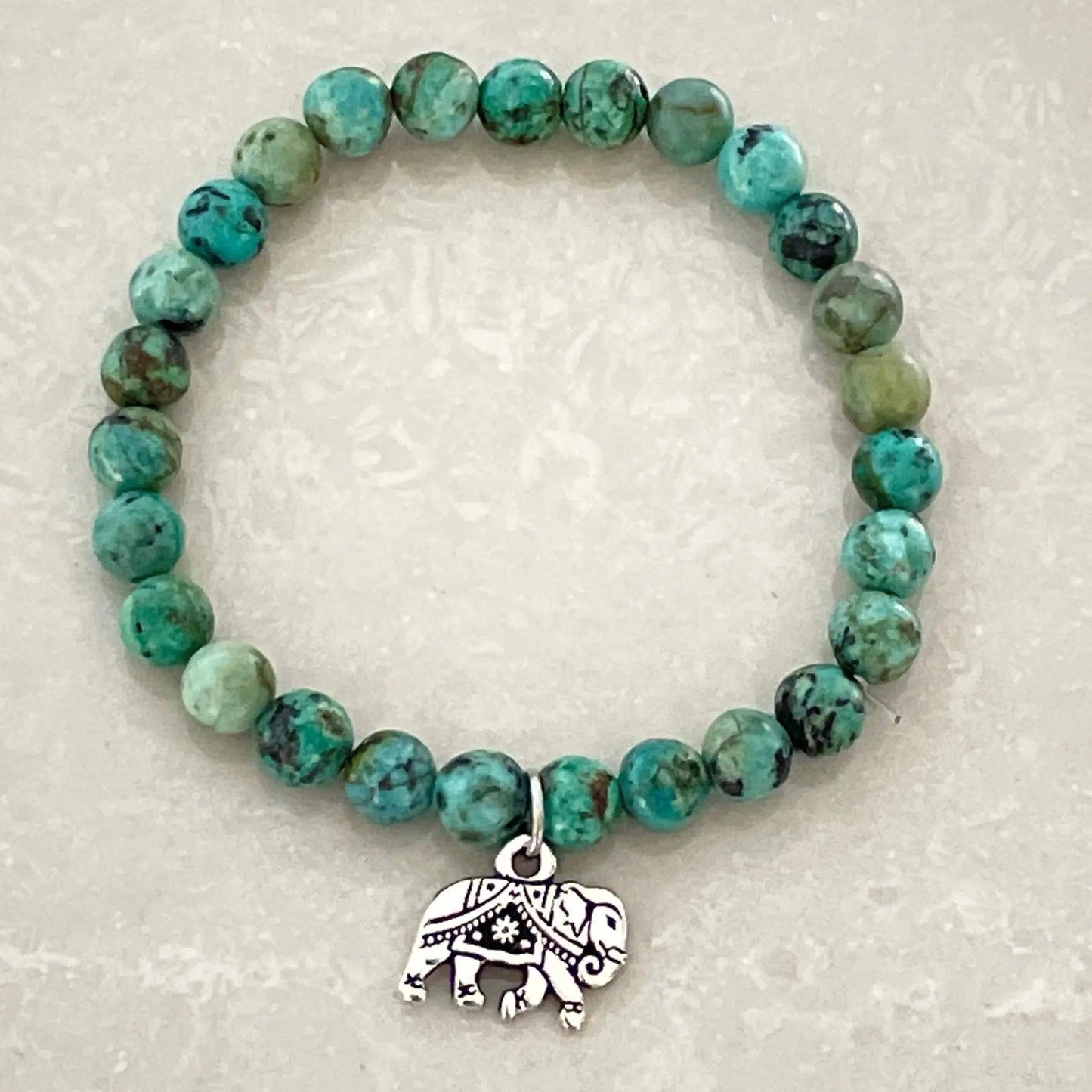 African Turquoise Energy Bracelet - Uplift Beads