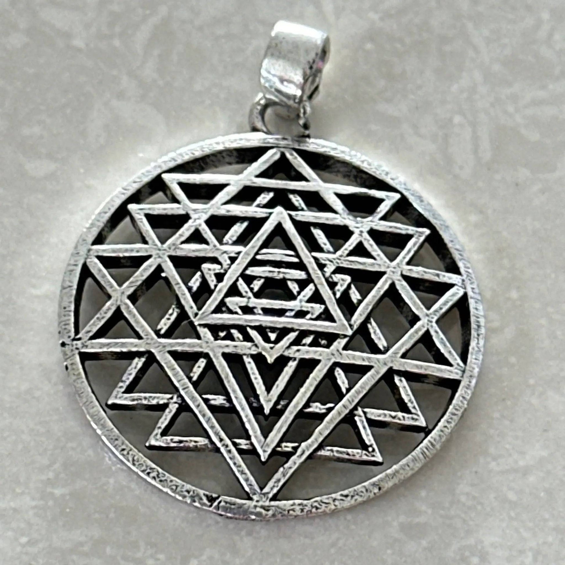 Sri Yantra Meditation Necklace - Uplift Beads