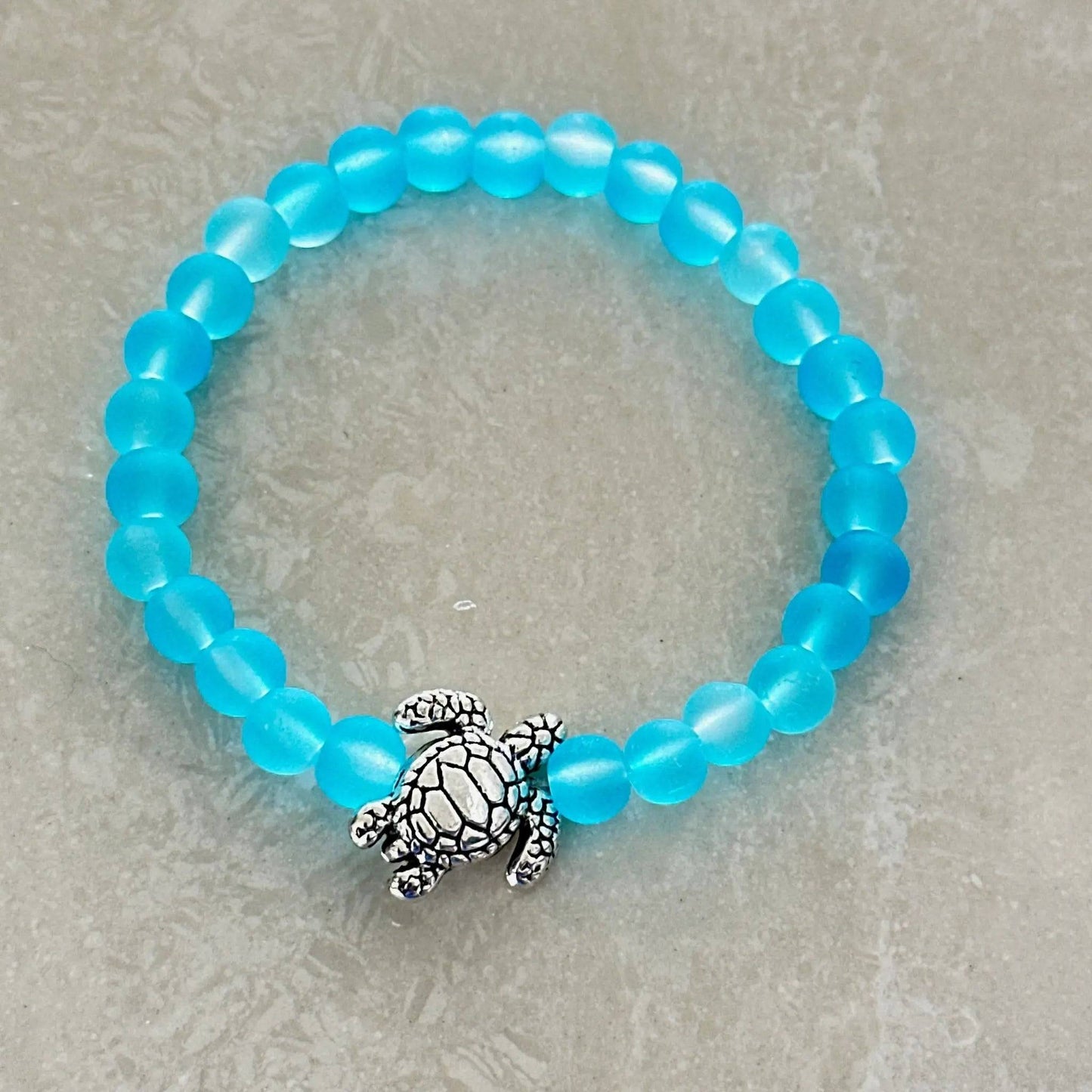 Sea Turtle Charm Bracelet - Uplift Beads