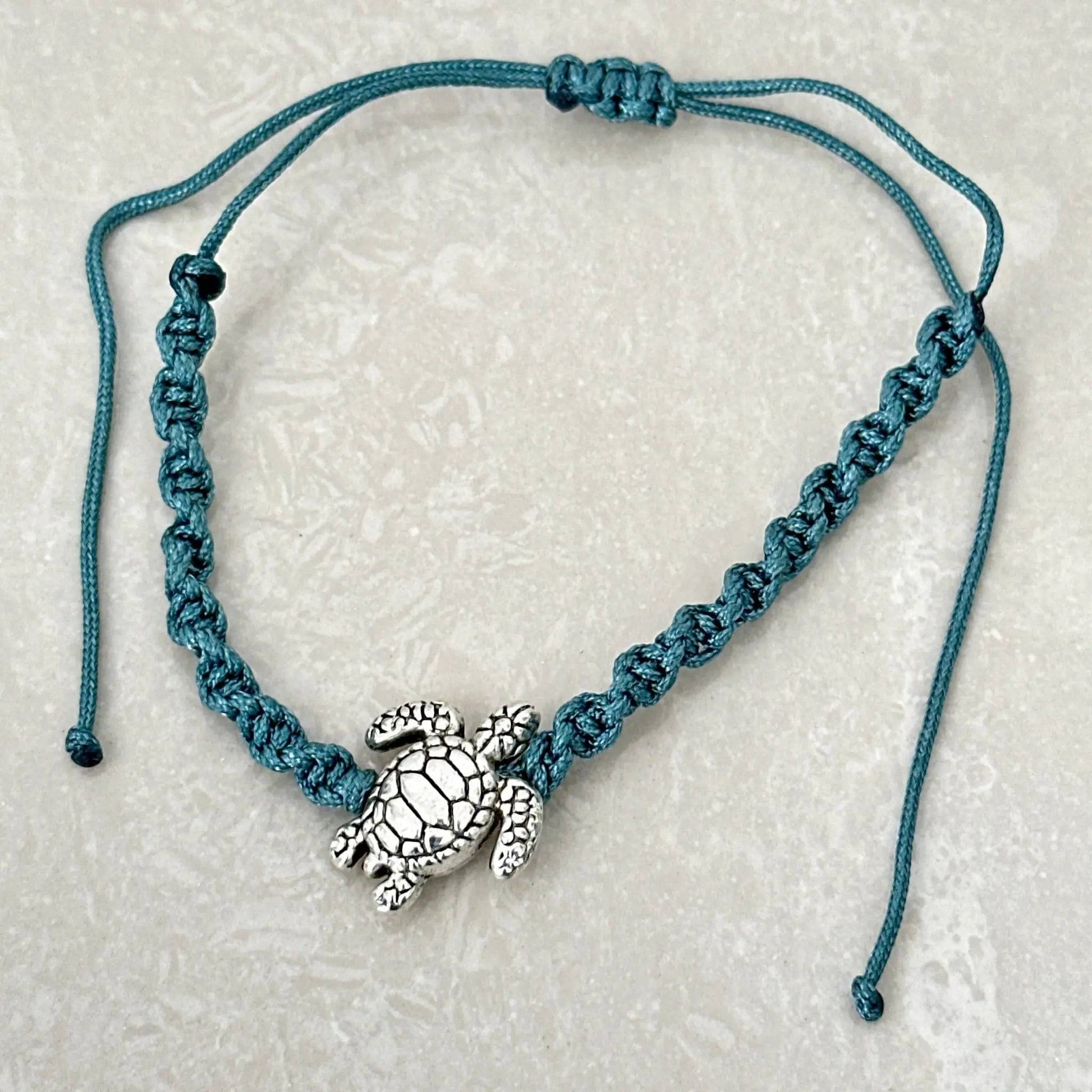 Sea Turtle Charm Bracelet - Uplift Beads