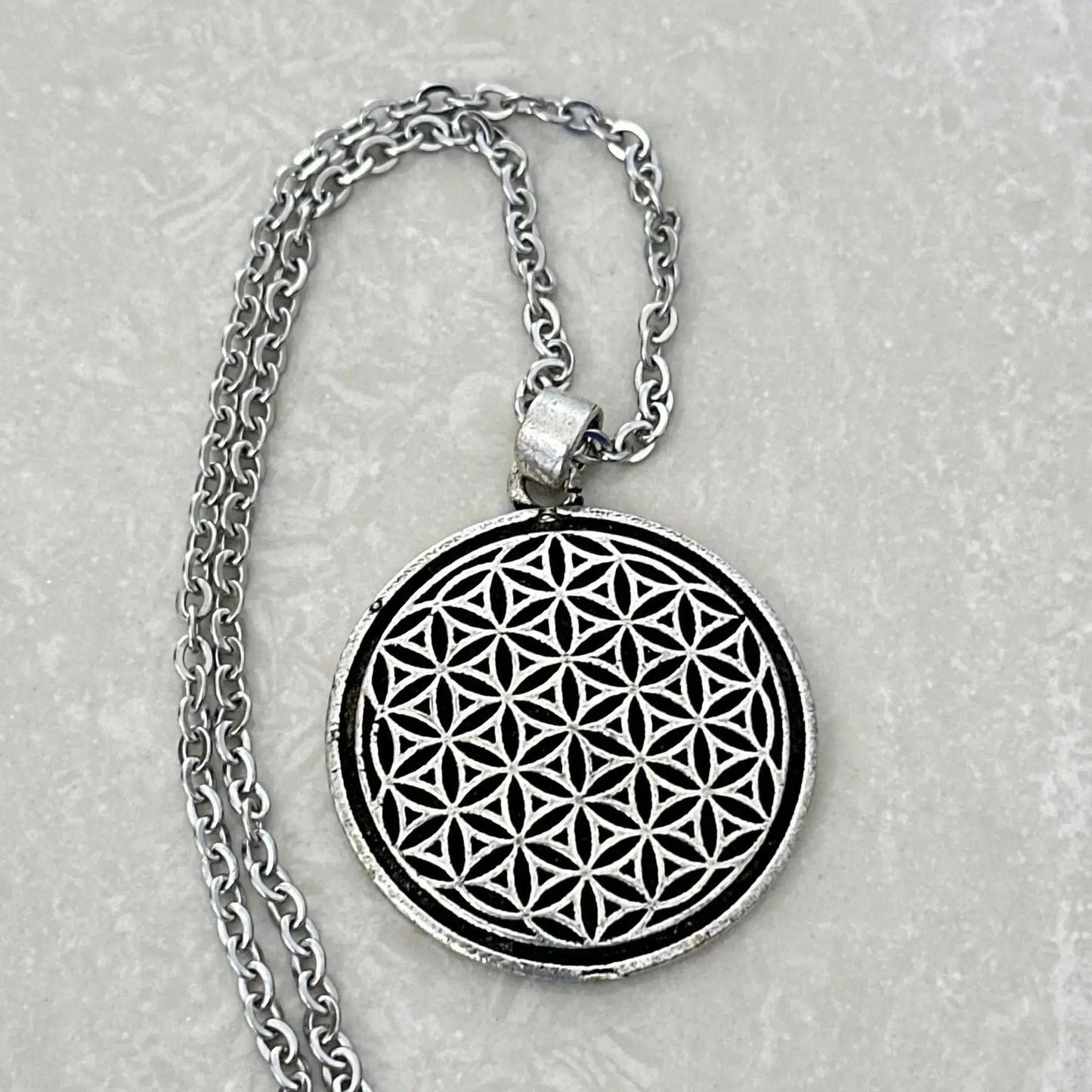 Flower of Life Necklace - Uplift Beads