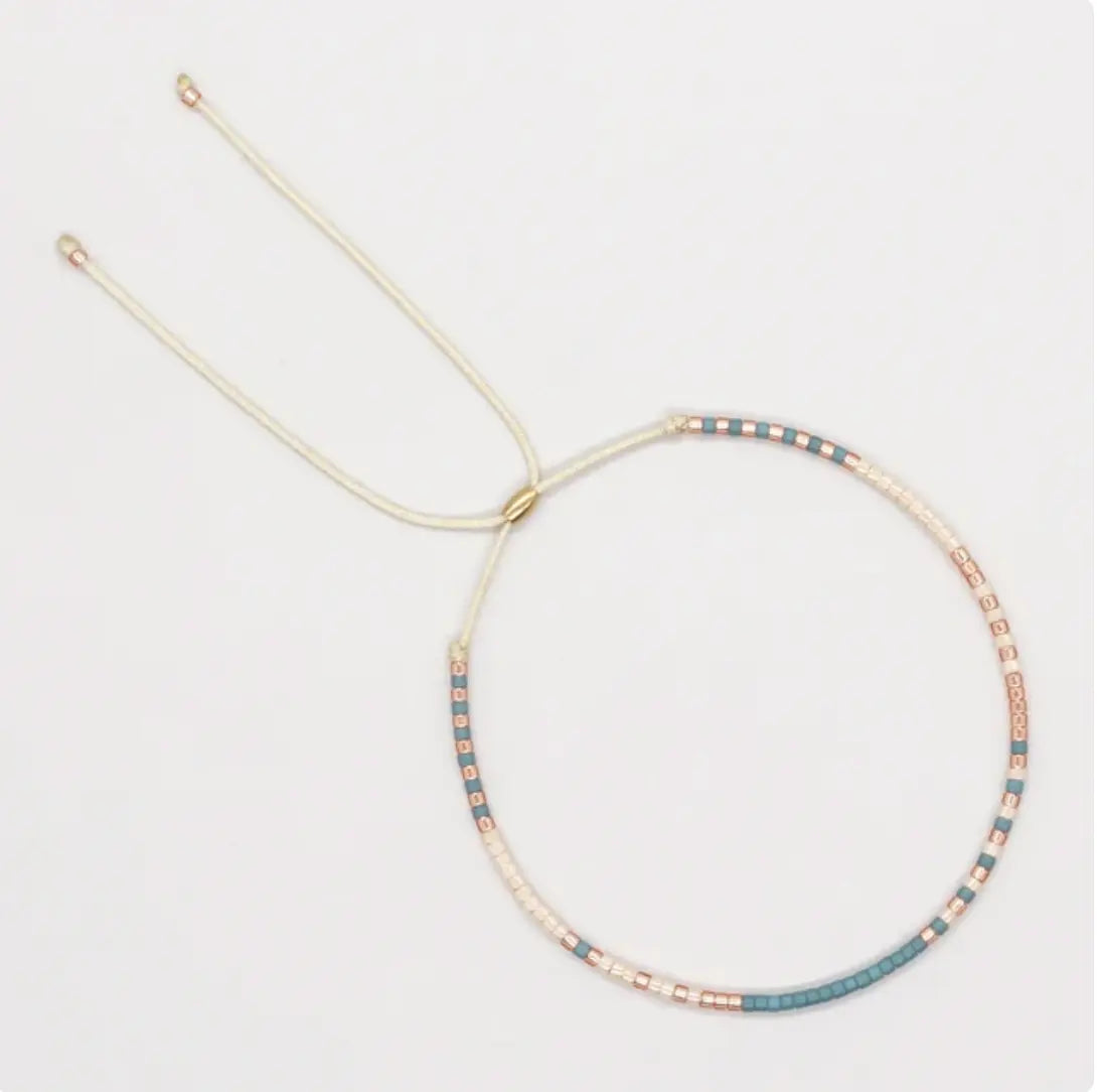 Miyuki Tiny Seed Bead Stack Bracelet - Uplift Beads