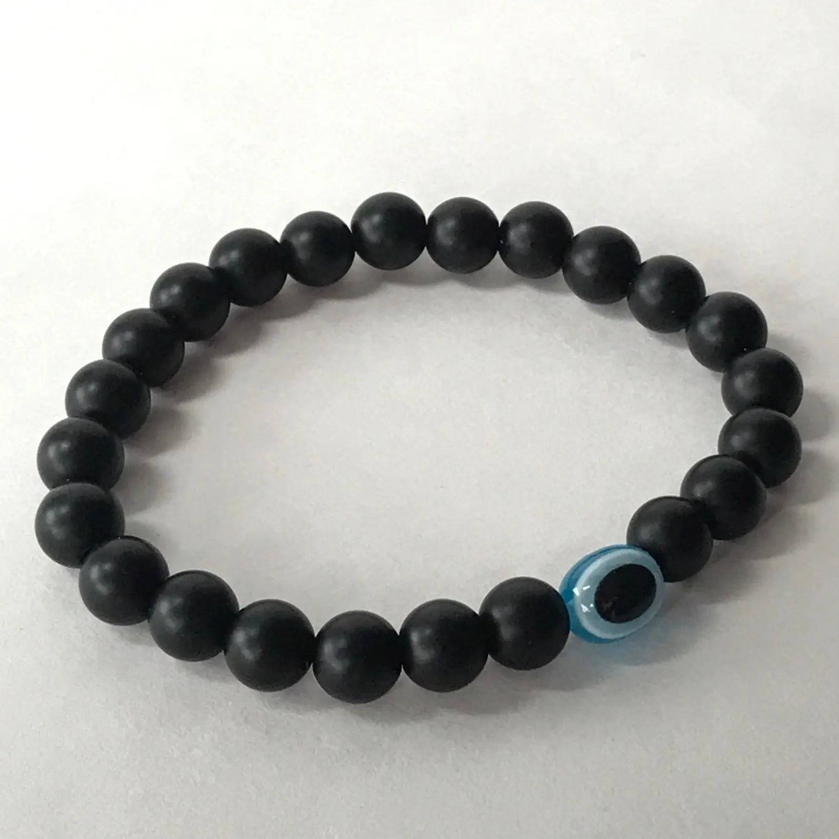 Evil Eye Bracelet - Glass - Uplift Beads