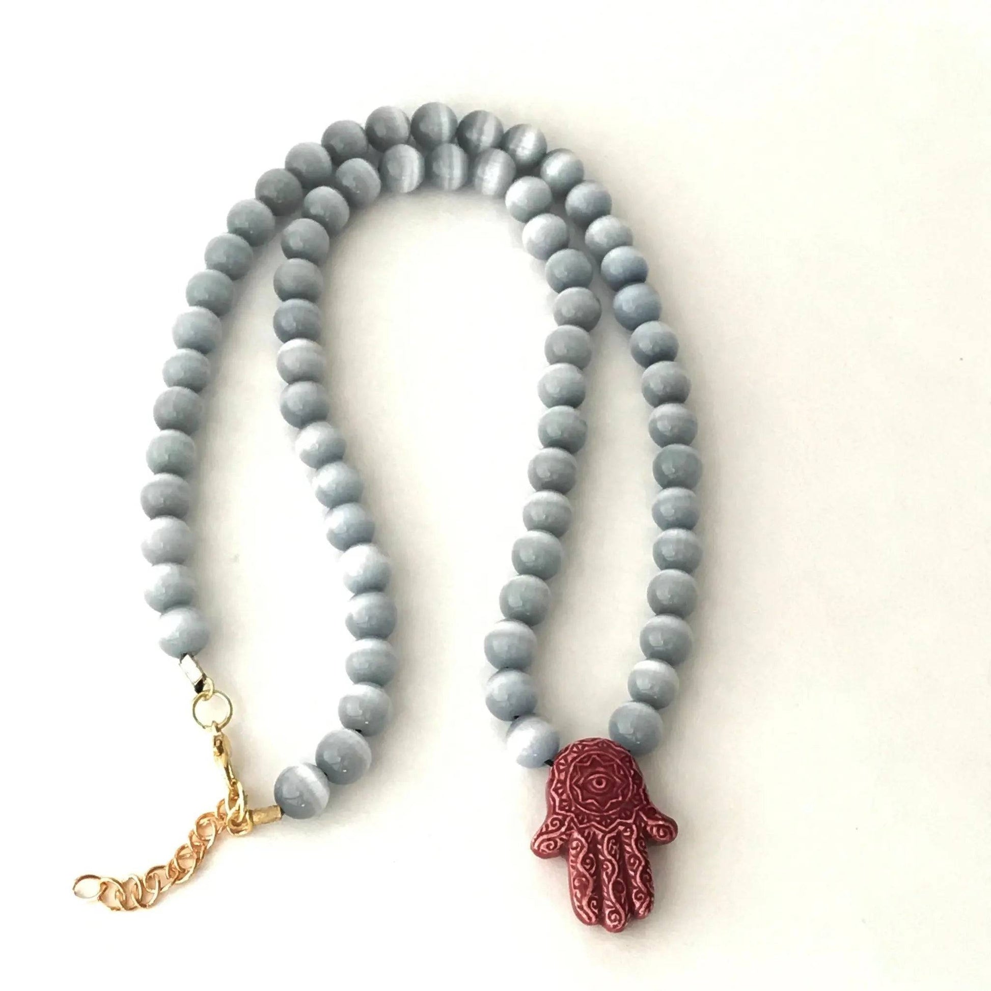 Hamsa Pendant Necklace - Uplift Beads