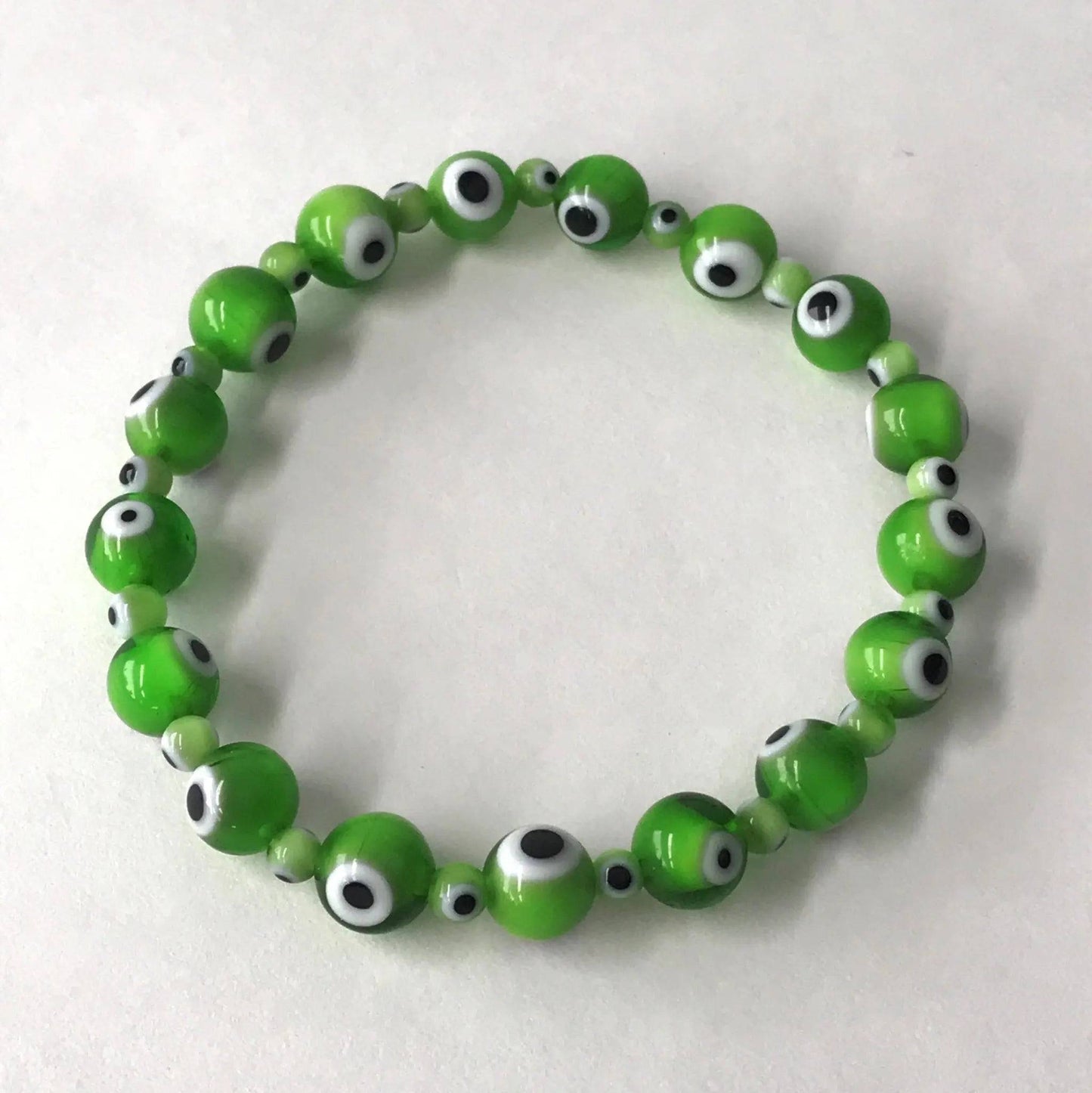 Evil Eye Bracelet - Glass - Uplift Beads