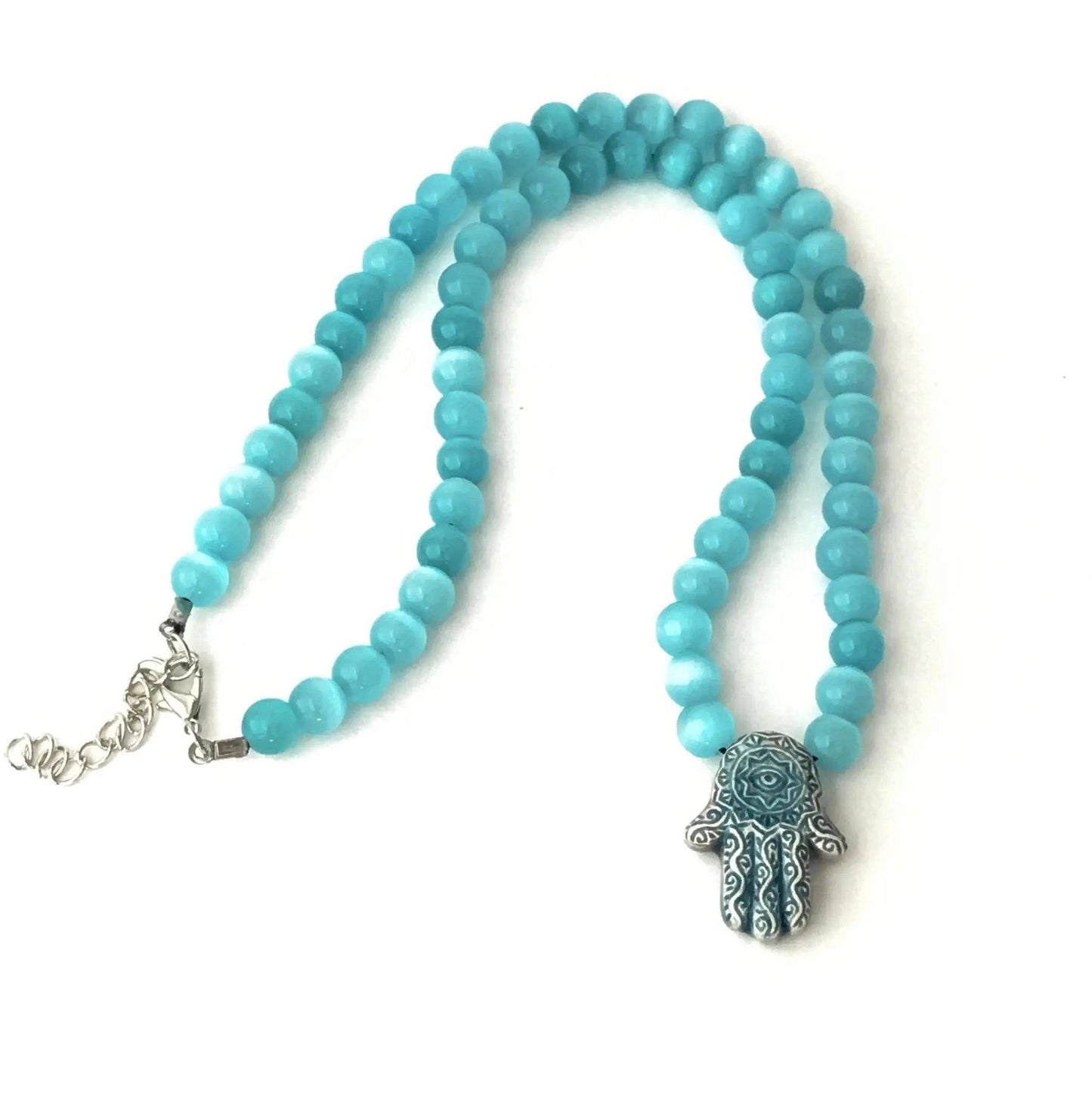 Hamsa Pendant Necklace - Uplift Beads