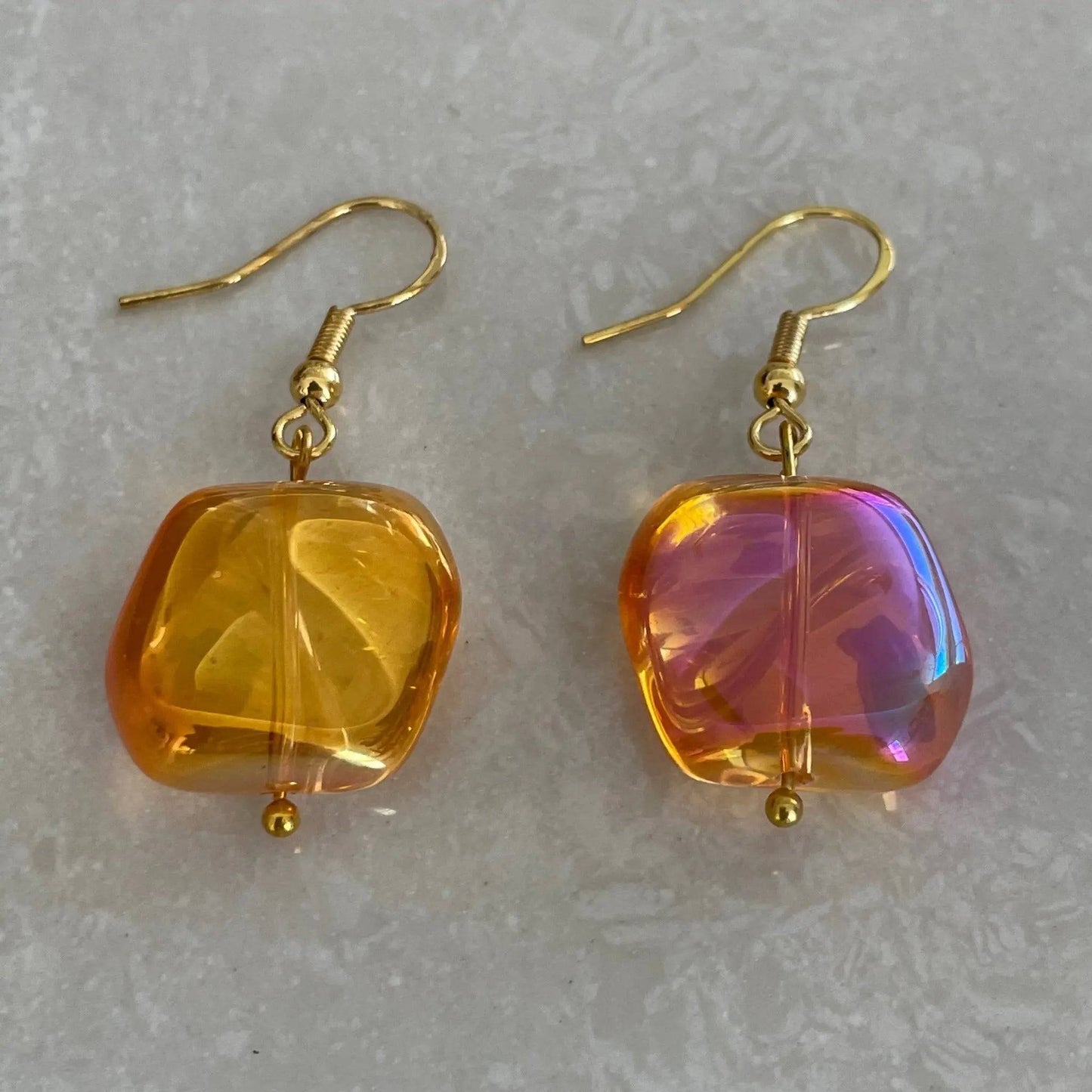 Czech AB Glass Earrings - Uplift Beads