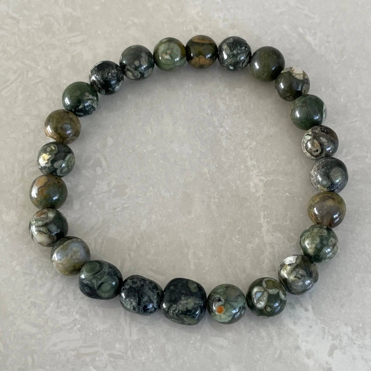 Kambaba Jasper Bracelet - Uplift Beads