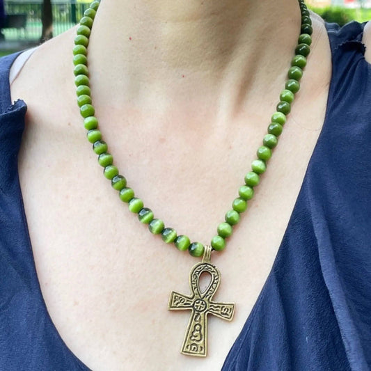 Ankh "Key of Life" Necklace - Uplift Beads