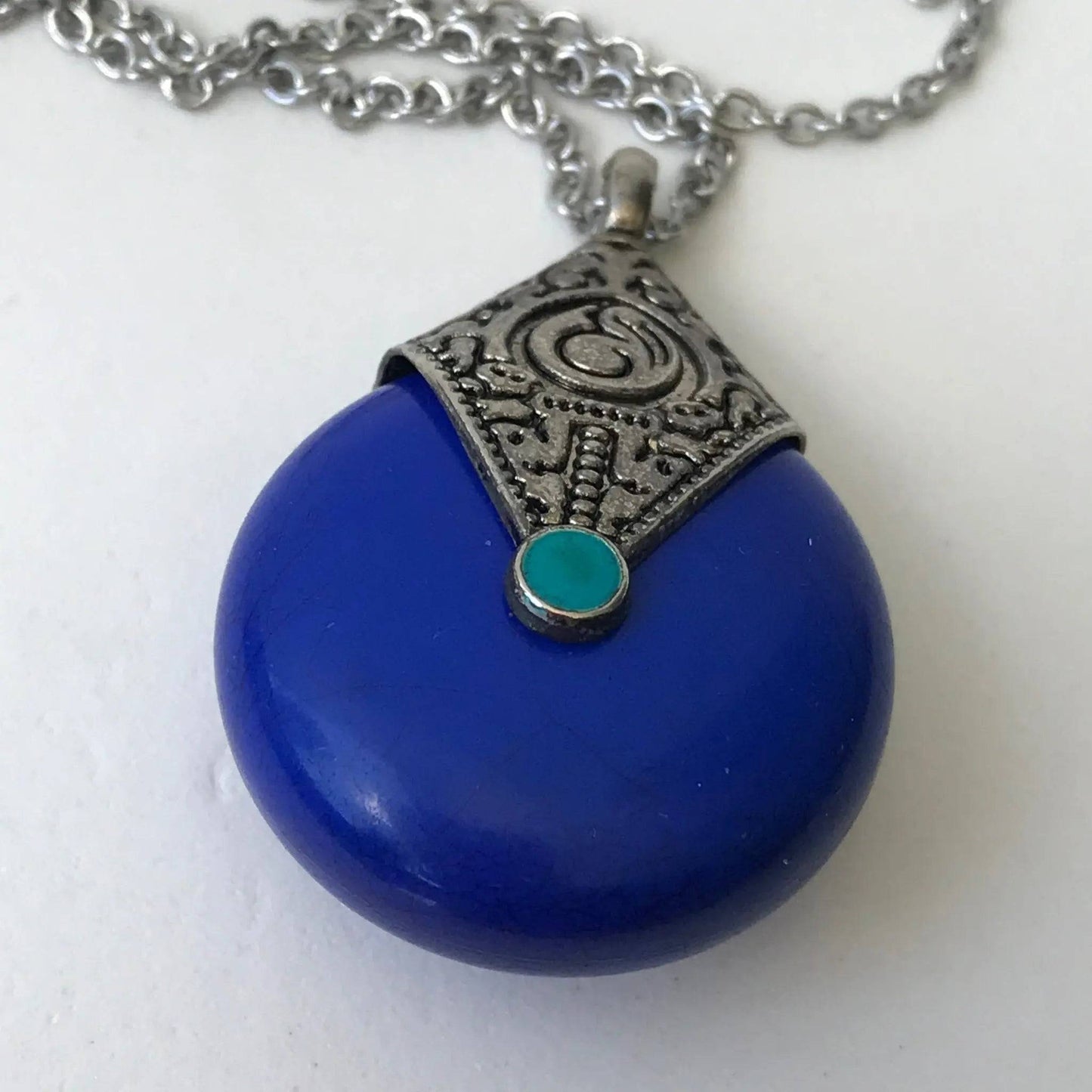 Tibetan Teardrop Pendant Necklace - Uplift Beads