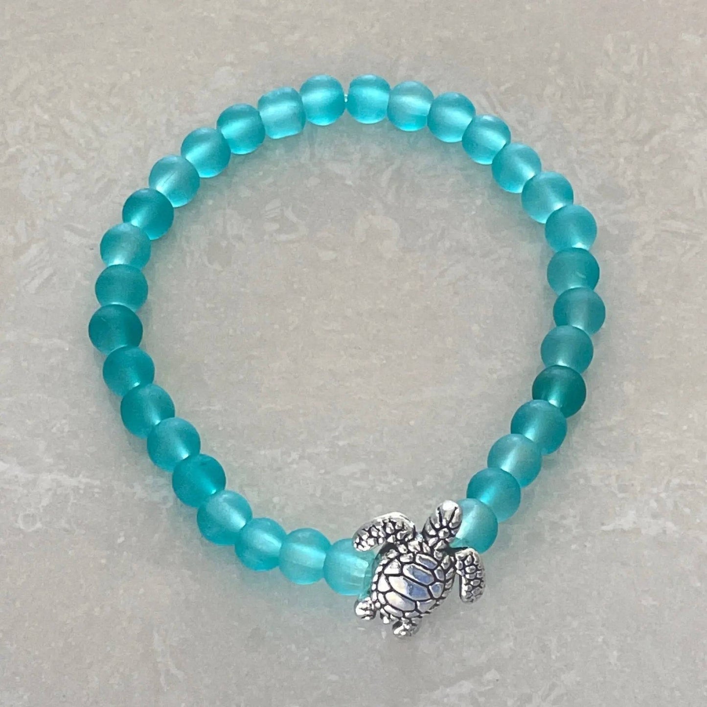 Sea Turtle Charm Bracelet - Uplift Beads