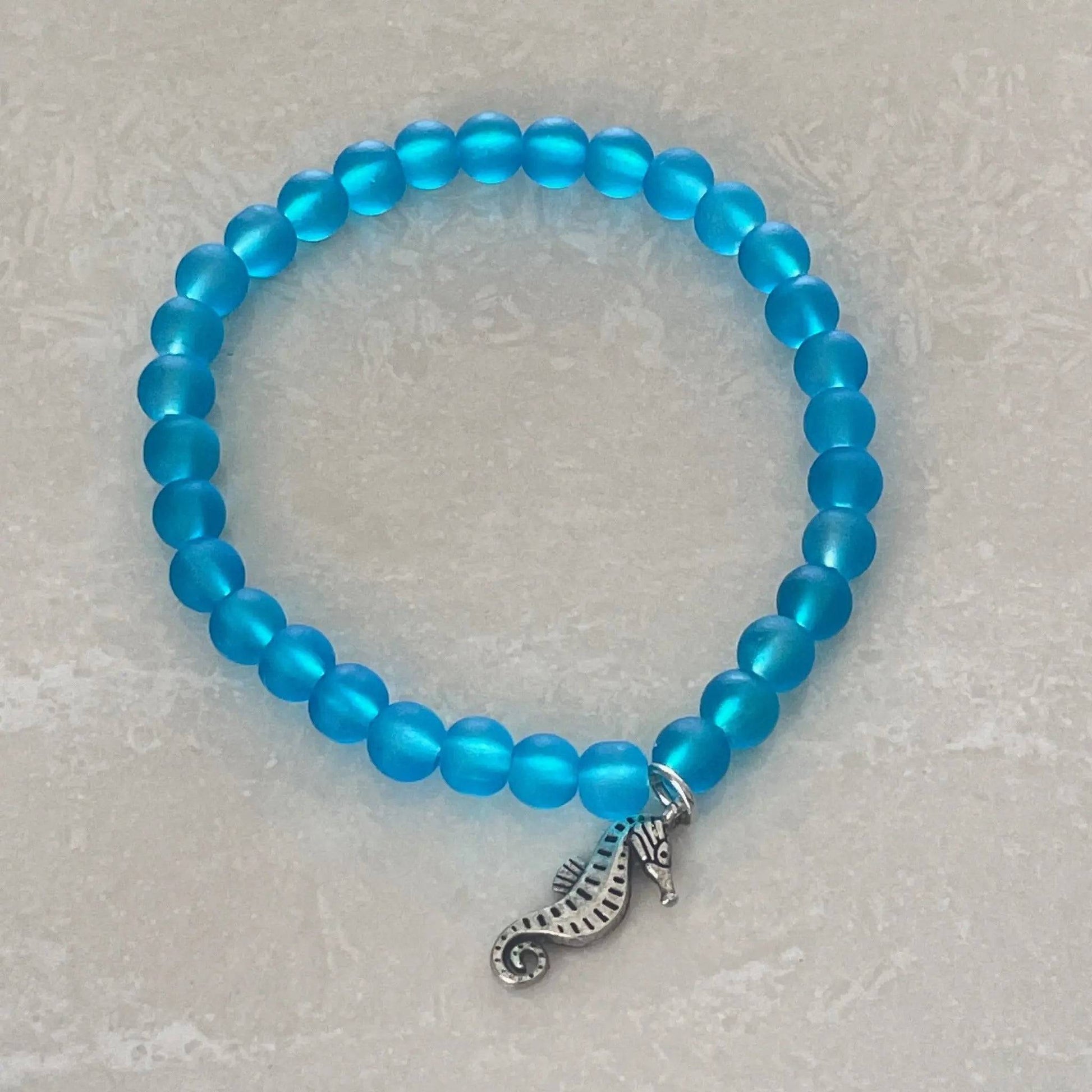 Seahorse Charm Bracelet - Uplift Beads