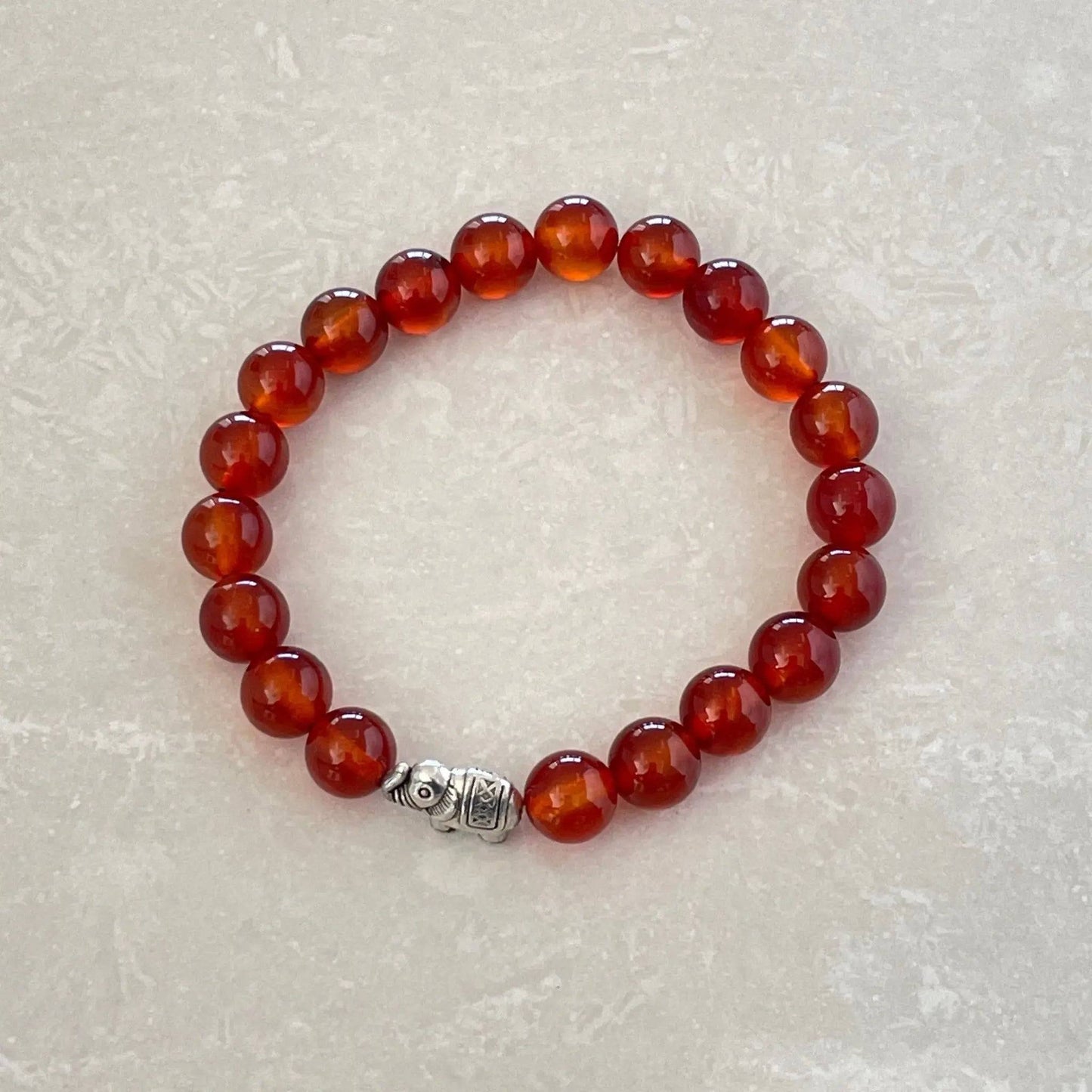 Carnelian Gemstone Bracelet - Uplift Beads