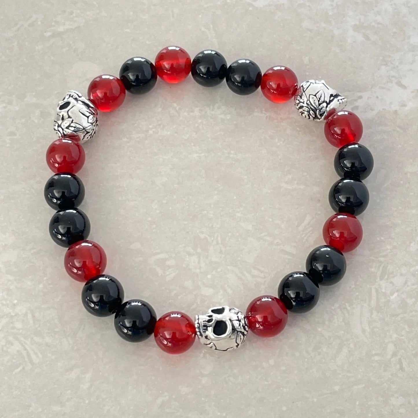 Dia de Muertos Sugar Skull Bracelet - Uplift Beads