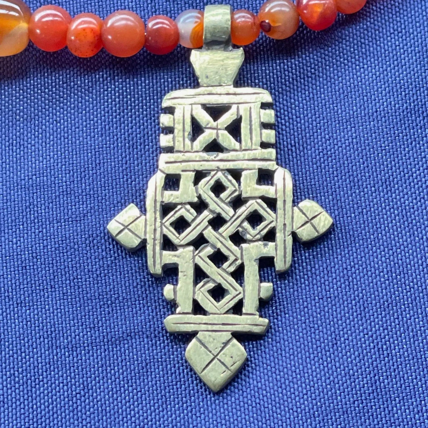 Ethiopian Cross Necklace - Uplift Beads