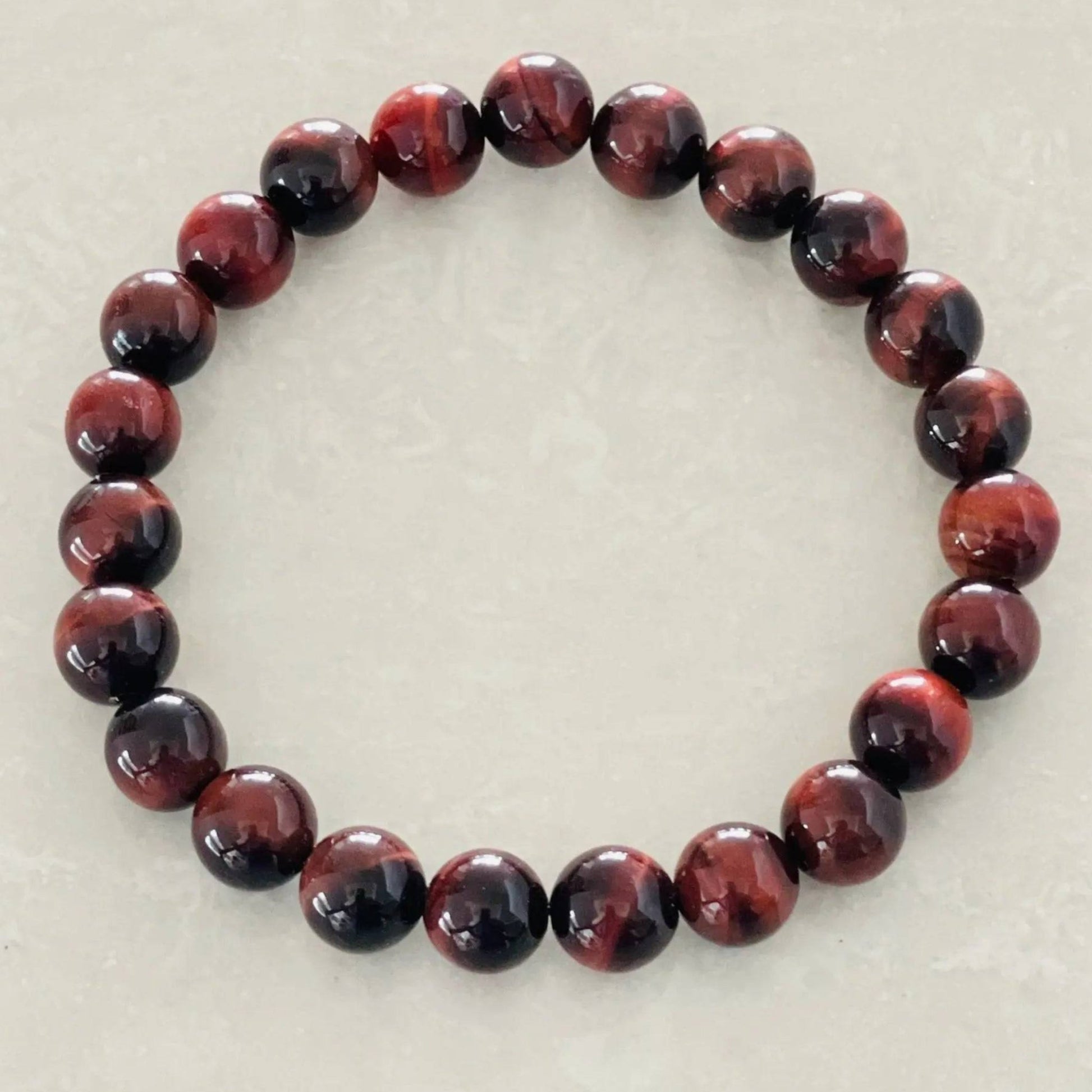 Red Tiger Eye Bracelet - Uplift Beads