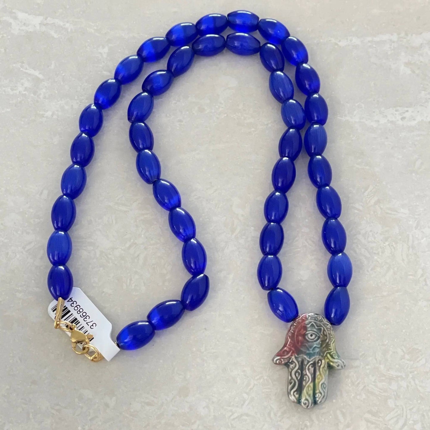 Hamsa Pendant Necklace - Uplift Beads