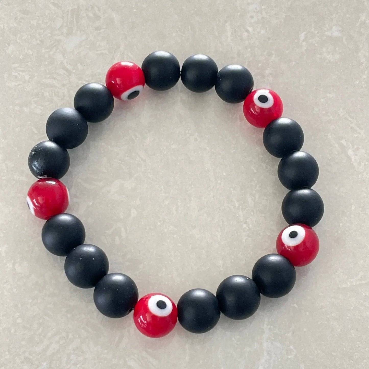 Evil Eye Bracelet - Glass - Uplift Beads