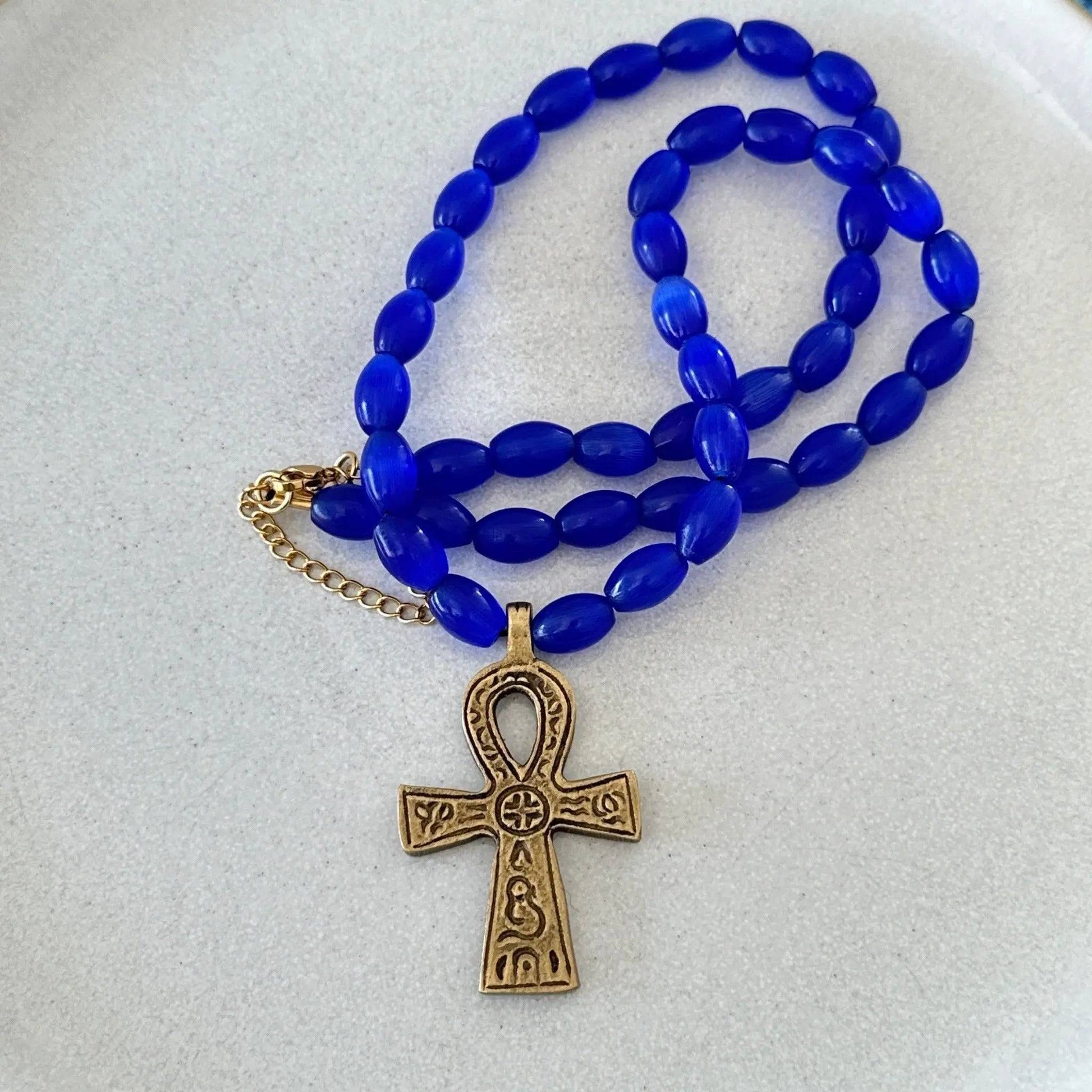 Ankh "Key of Life" Necklace - Uplift Beads