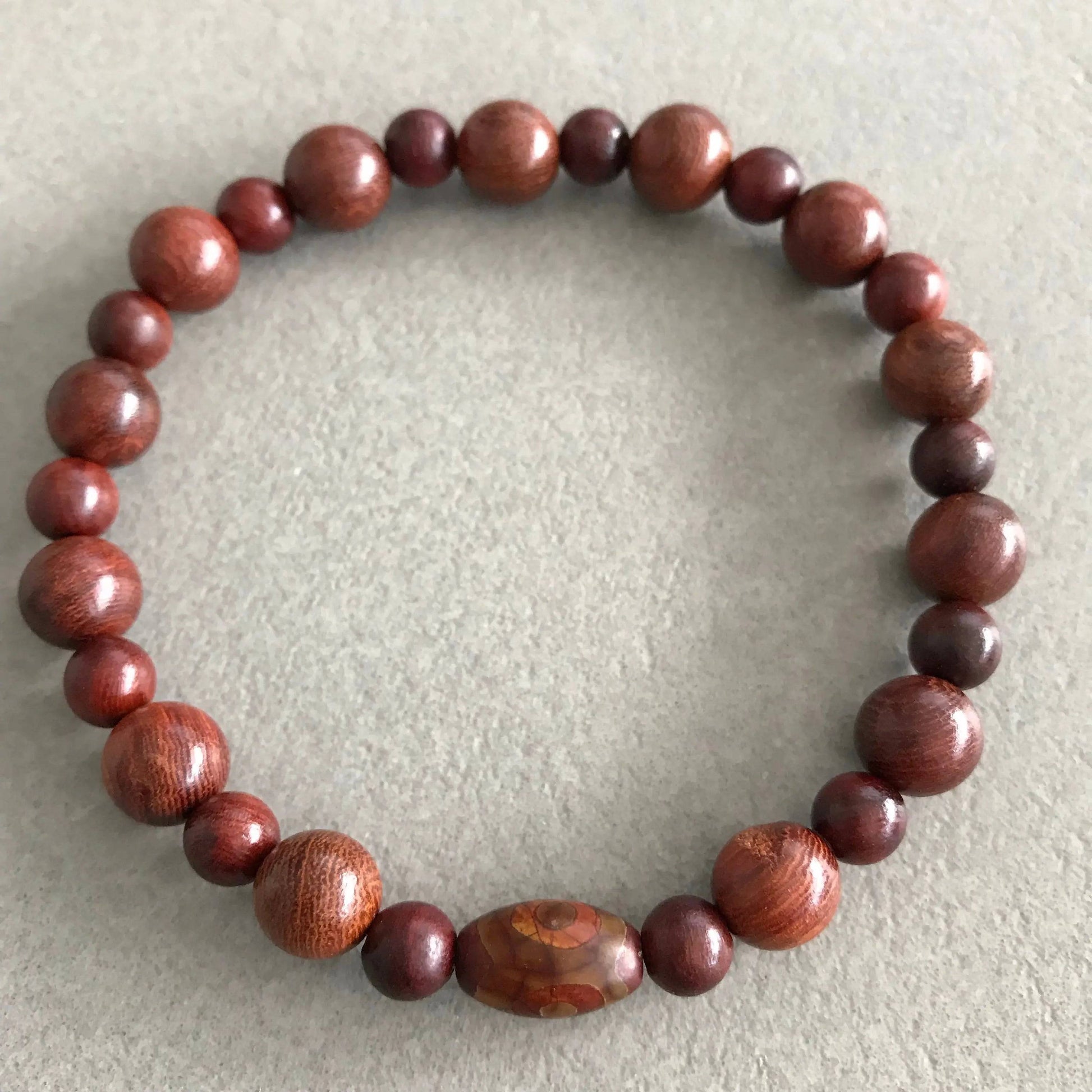 Dzi Agate & Bayong Bracelet - Uplift Beads